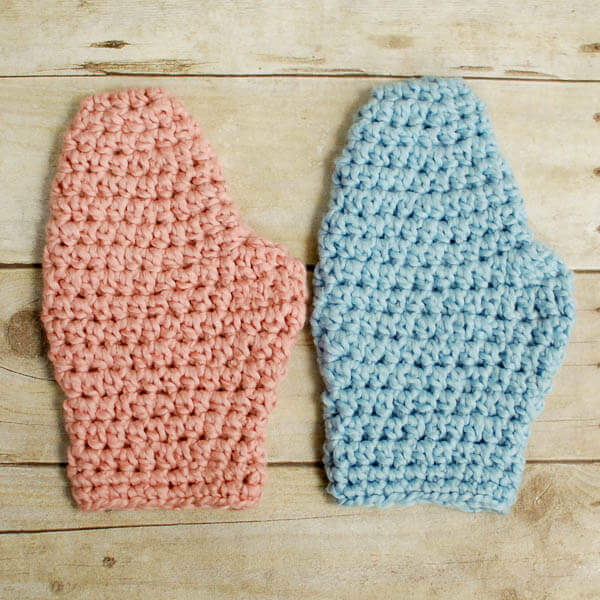 Crochet Bath Mitt Pattern