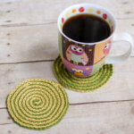 summer spiral crochet coasters (2 of 2)