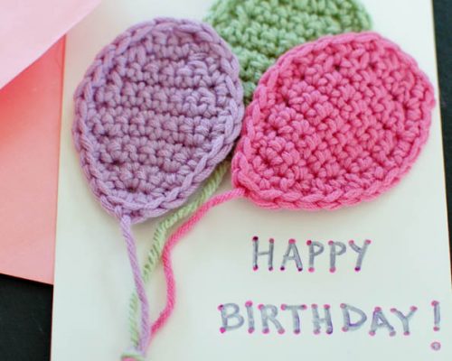 Crochet Balloons Applique Pattern ballons (2 of 3)