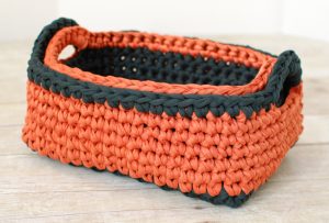 Rectangular Crochet Nesting Baskets ... FREE pattern