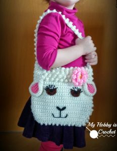 Darling Sheep Crochet Purse by My Hobby is Crochet