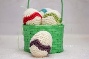 Chevron Striped Easter Egg by Repeat Crafter Me