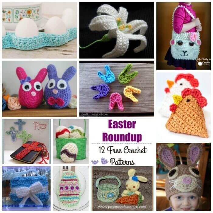 12 Free Easter Crochet Patterns