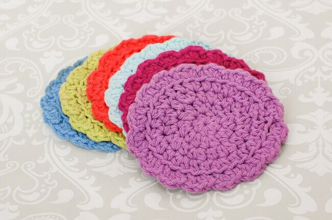 32 Free Crochet Coaster Patterns: Quick & Easy - Easy Crochet Patterns