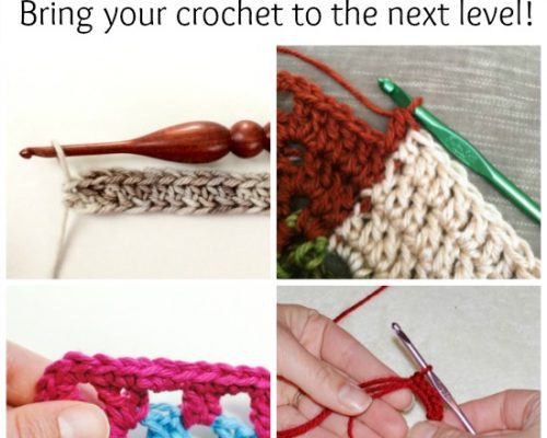 Four Crochet Techniques That Will Bring Your Craft to the Next Level! Fab 4