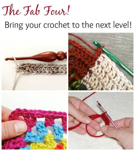 Four Crochet Techniques That Will Bring Your Craft to the Next Level! | www.petalstopicots.com | #crochet