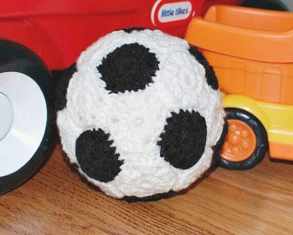 Crochet Soccer Ball Pattern