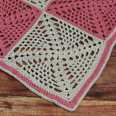 Retro-Chic Granny Square Crochet Pattern