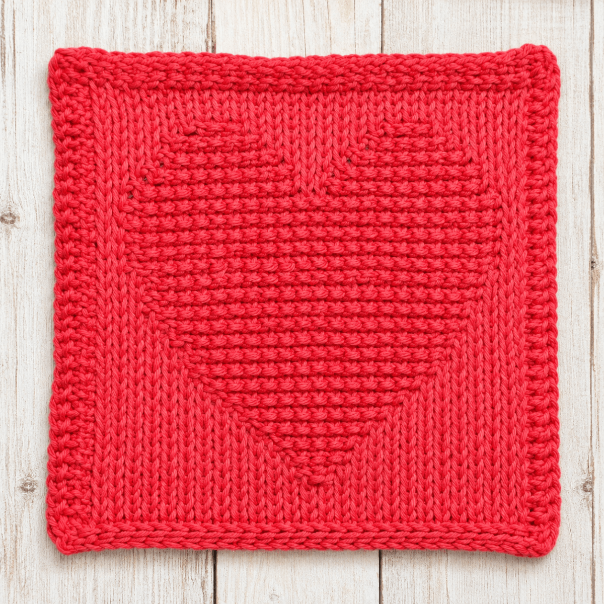 Heart Tunisian Crochet Pattern