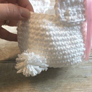 Easter Bunny Basket Crochet Pattern - Petals to Picots