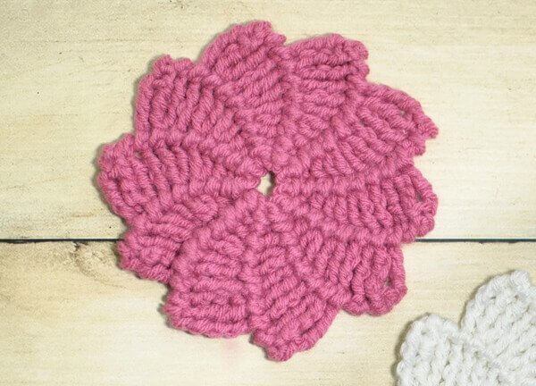 Swirl Flower Crochet Pattern