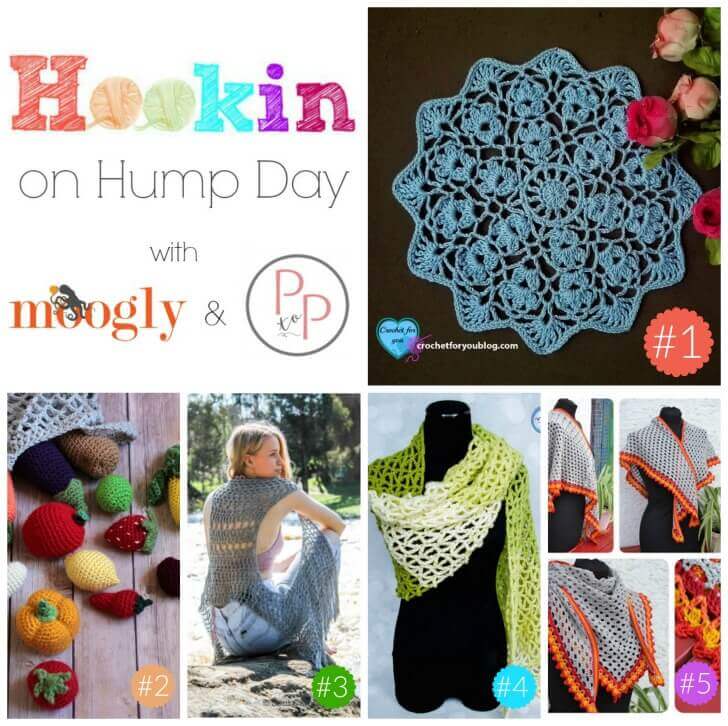 Hookin' on Hump Day #143: Link Party for the Fiber Arts | www.petalstopicots.com | #crochet #knit