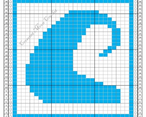 Tunisian Crochet Monthly Dishcloth Crochet Along … August 08