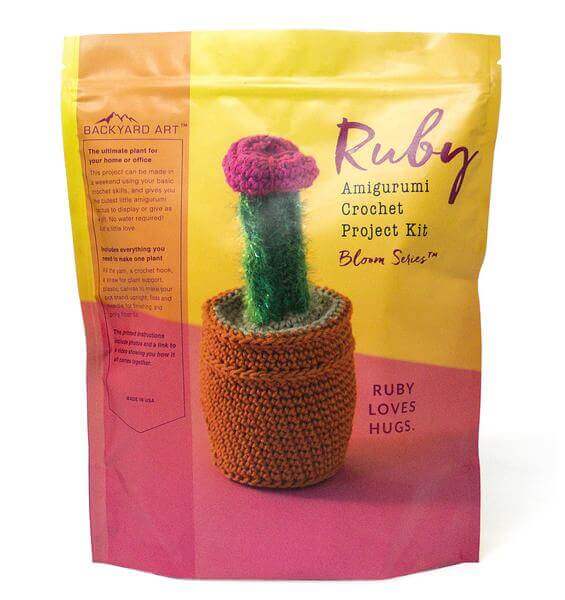 Ruby Crochet Cactus Kit 