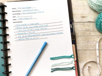 Printable Crochet Project Planner | www.petalstopicots.com