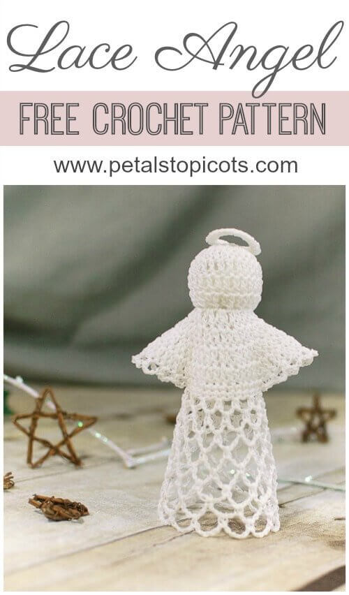 Lace Angel Crochet Pattern - Crochet Angel Pattern