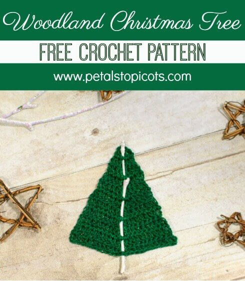 Woodland Christmas Tree Crochet Pattern