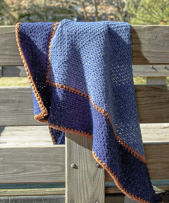 The Weekender Shawl Crochet Pattern | www.petalstopicots.com | #petalstopicots