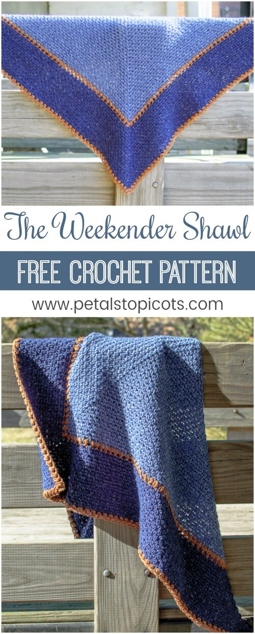 The Weekender Shawl Crochet Pattern