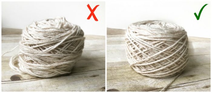 How to Fix Your Yarn Ball Winder - No More Crooked Yarn Cakes | www.petalstopicots.com