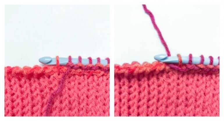 How to Do a Tunisian Purl Stitch in Tunisian Crochet
