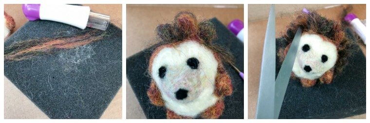 How to Make a Needle Felted Owl {Photo Tutorial} - Petals to Picots