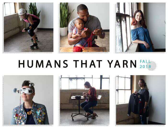 Humans That Yarn Campaign - Yarn + Artist = Yarnist