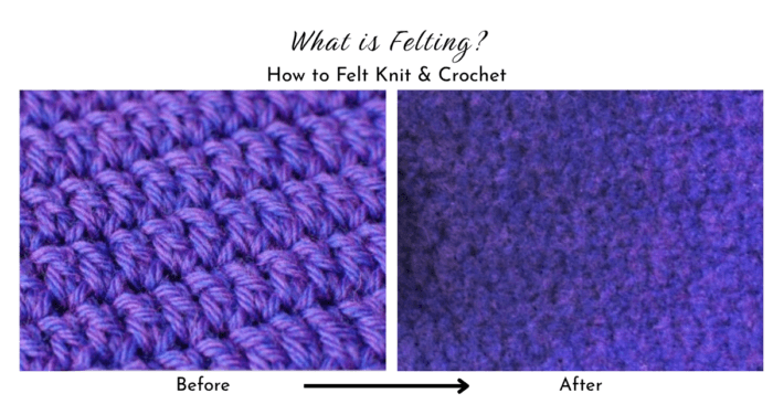 How to Felt Knit and Crochet