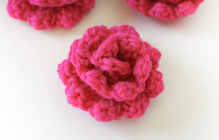 Crochet Rose Pattern Learn How To