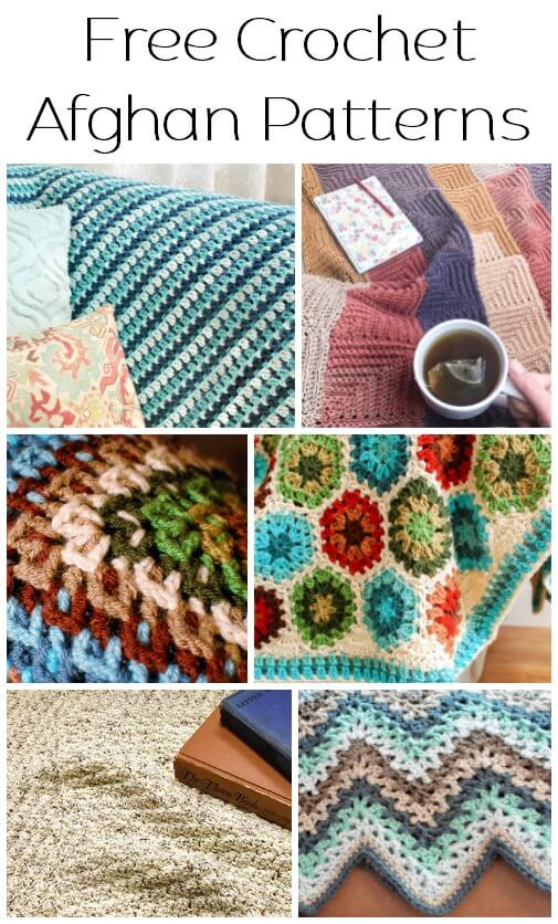 simple crochet afghan patterns for beginners