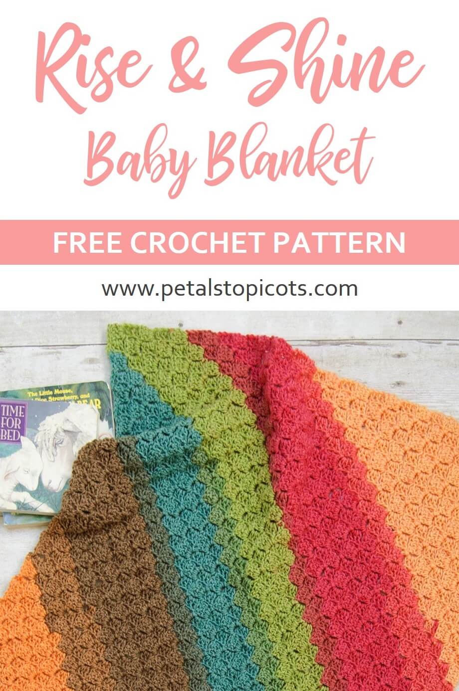 C2C Crochet Baby Blanket / Corner to Corner Crochet Pattern