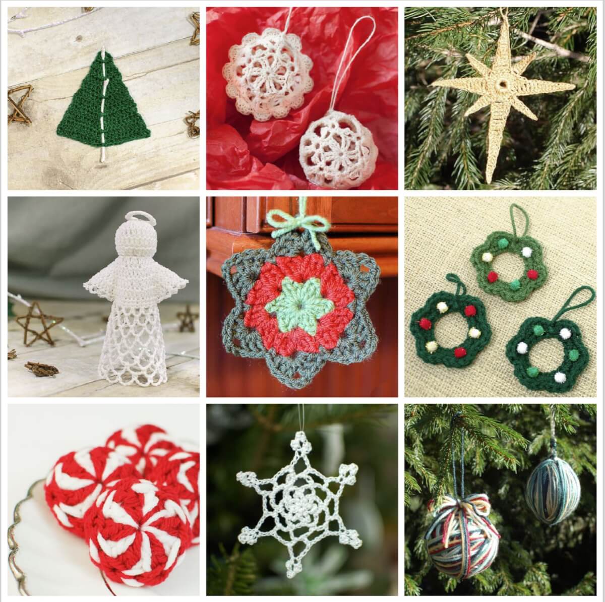 Easy Christmas Crochet Patterns: Cute pattern Crochet For Everyone