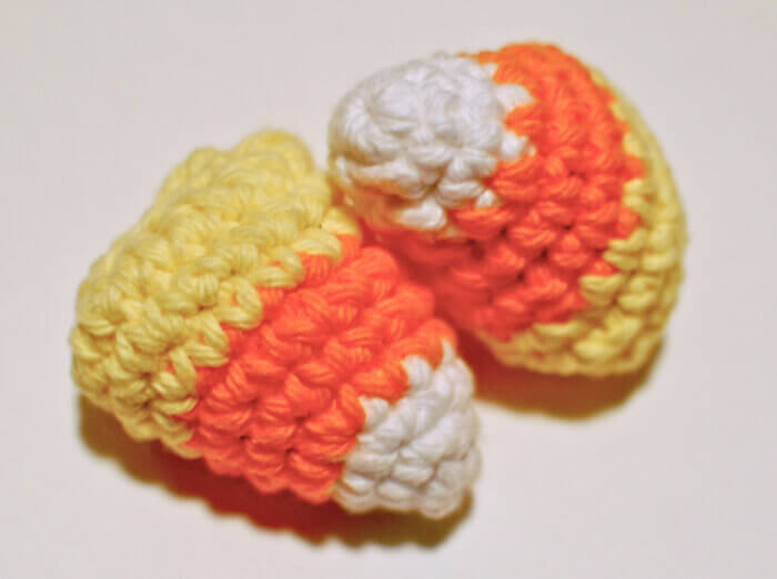 Candy corn crochet pattern